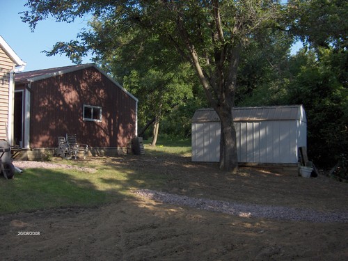 large 24 x 26 garage and storage shed